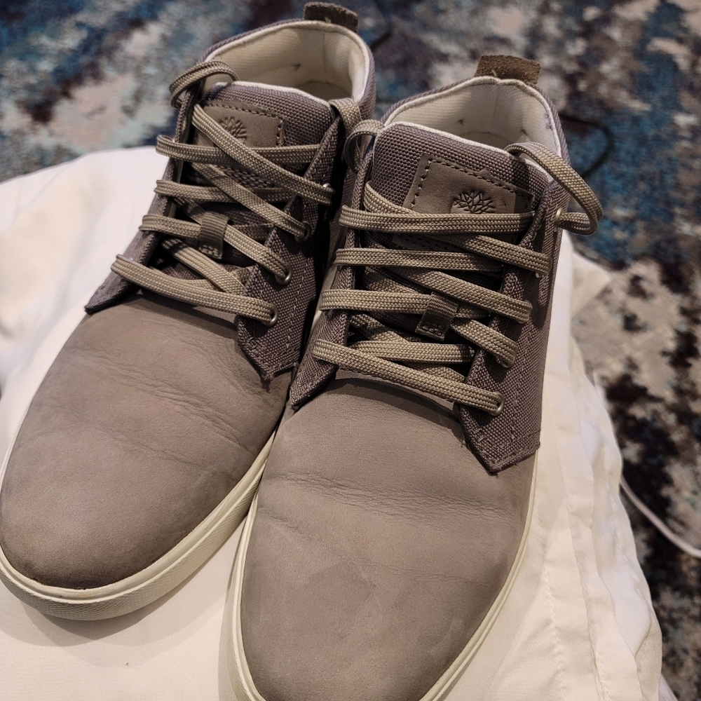 Timberland Hi Tops Grey